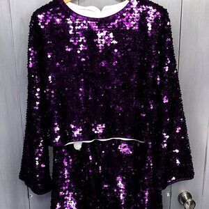 Two-piece Sequins Mini.